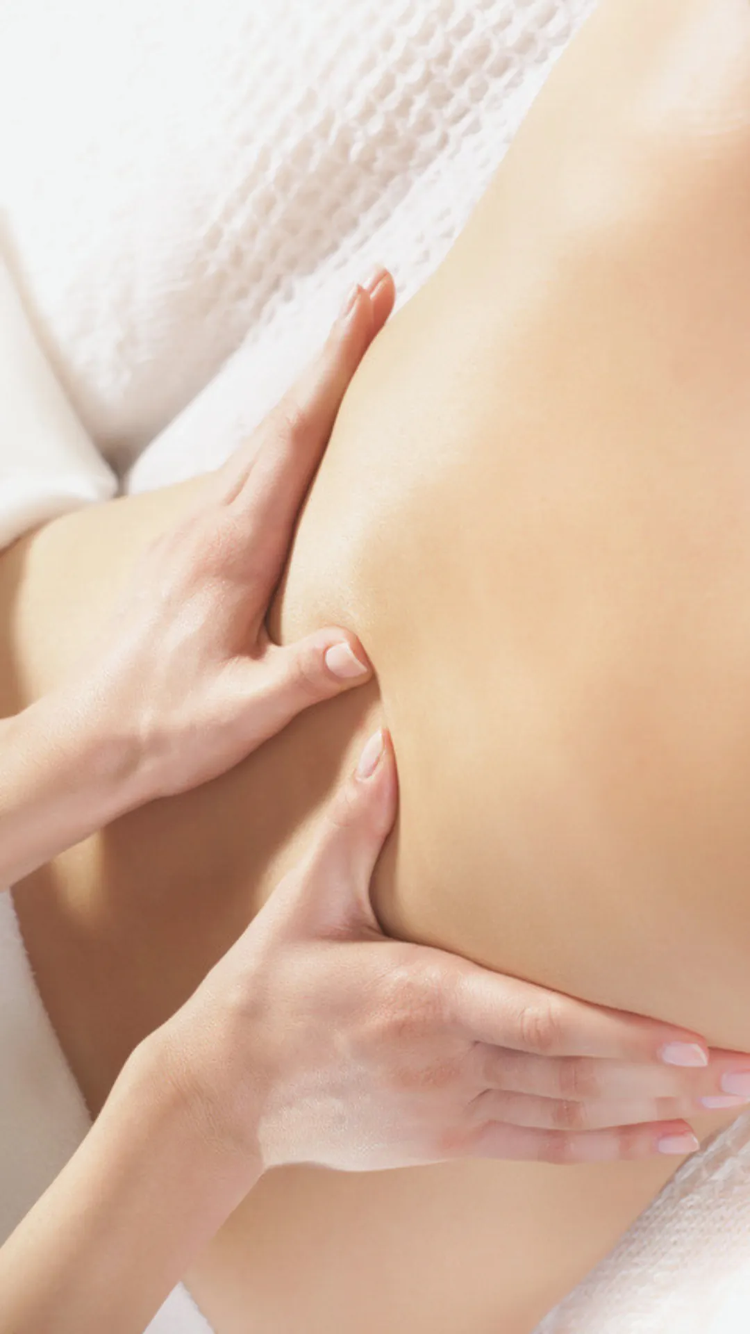 Massage profond du dos
