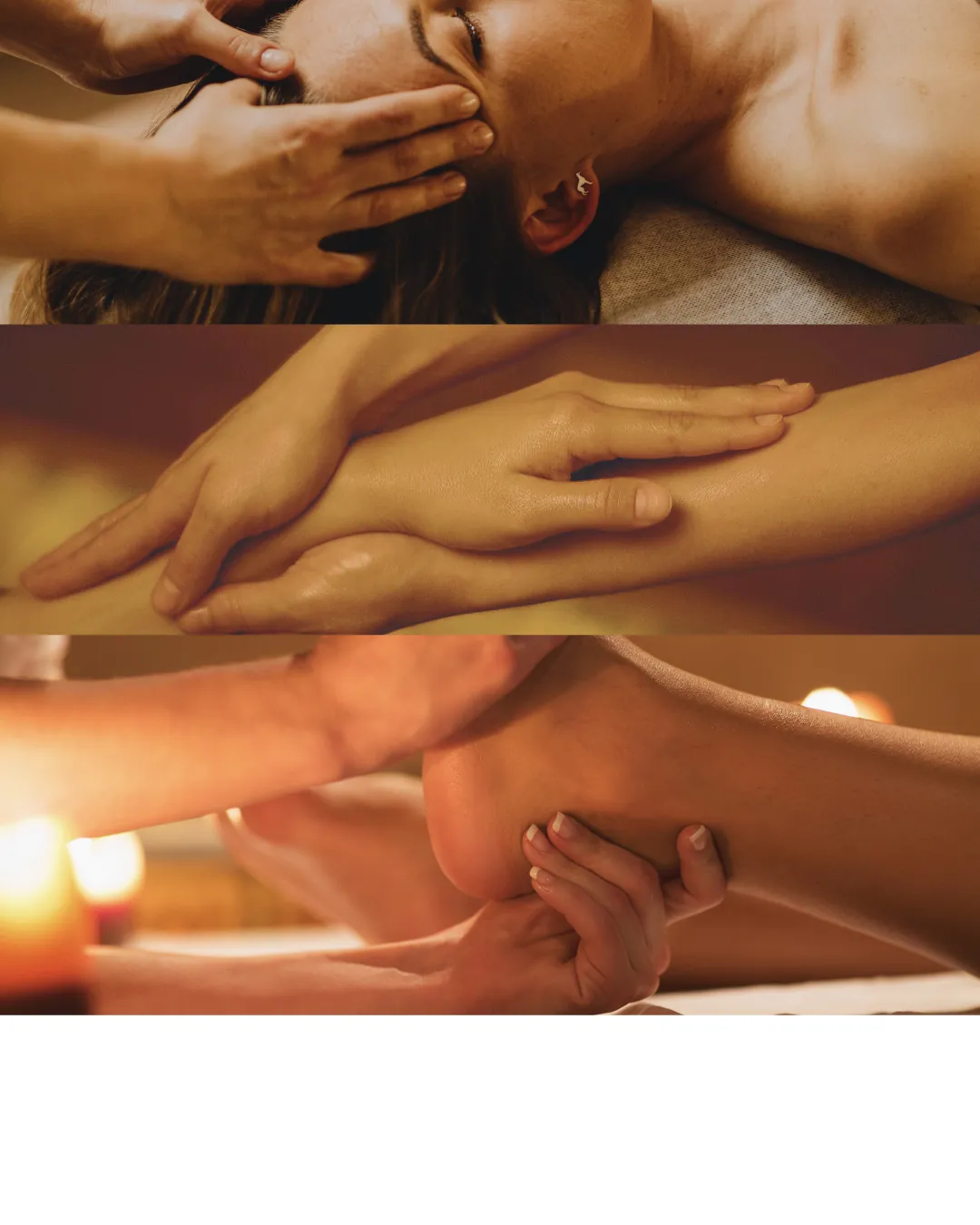 Massage à quatre mains : visage, mains et pieds